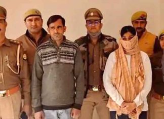 गुजरात पुलिस की लुटेरों से हुई मुठभेड़, महिला सहित दो लोगों को किया गिरफ्तार