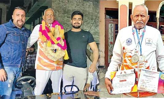 खेल में बेटे और पोतों को पीछे छोड़ रहे ये बुजुर्ग Naraingarh-news