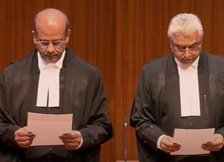 न्यायमूर्ति राजेश बिंदल, न्यायमूर्ति अरविंद कुमार ने ली सुप्रीम कोर्ट के न्यायाधीश पद की शपथ suprem-cort