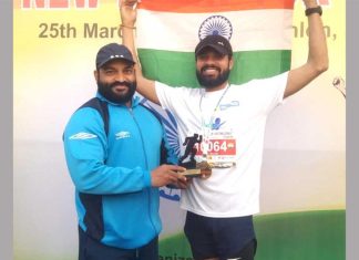 राहुल गूर्जर ने मैराथन चैंपियन शिप में फिर जीता गोल्ड