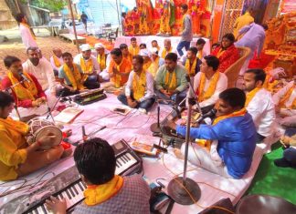 तहसील मुख्यालय पर चल रहा रामचरितमानस का अखंड पाठ