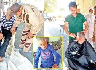 भीड़ में दम तोड़ रही थी इंसानियत, बेसहारा बुजुर्ग का दर्द मिटाने पहुंच गए फरिश्ते