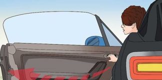 Woman jumps from moving car