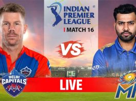 DC vs MI Live Score copy
