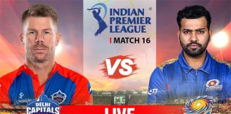 DC vs MI Live Score copy