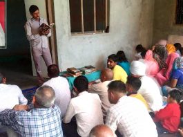 सचखंड वासी बहन प्रीतम कौर इन्सां को नामचर्चा में साध संगत ने दी श्रद्धांजलि