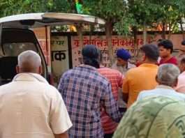 नीलगाय ने बाइक में मारी टक्कर, पत्नी की मौके पर मौत Amroha-News-