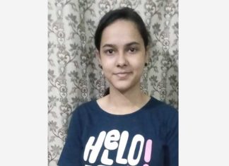 तनिशा सिंह ने दो विषयों में पाये शत प्रतिशत अंक Aurangabad News