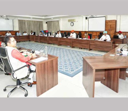 Punjab Cabinet Meeting