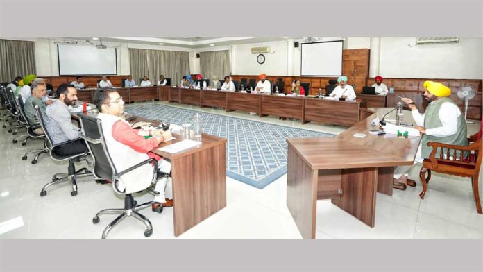 Punjab Cabinet Meeting