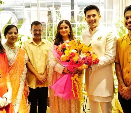 Raghav Chadha And Parineeti Chopra
