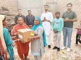 डेरा सच्चा सौदा की हेल्पलाइन से जरूरतमंद को मिला राशन Welfare Work