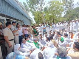 farmers protest