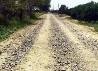 गांव हरिपुरा से दानेवाला को जाने वाली सड़क की हालत बनी दयनीय Abohar News