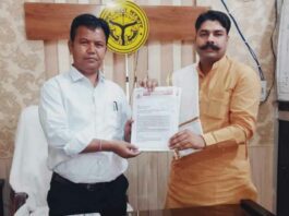 तालाबों का सौंदर्यीकरण एवं खेलकूद का मैदान बनवाने की मांग हेतु सौंपा पत्र Bulandshahr News