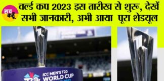 ICC World Cup 2023 Schedule