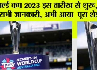 ICC World Cup 2023 Schedule