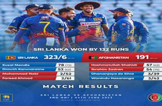 Sri Lanka vs Afghanistan
