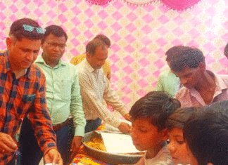 श्रावन माह में ब्लॉक स्याना पे भंडारे का आयोजन Bulandshahr News