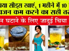 Chia Seeds For Weight Loss