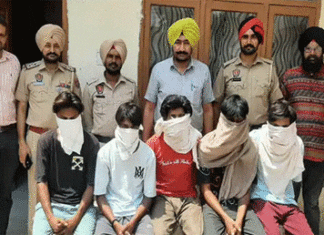 मुक्तसर पुलिस ने कार सवार 5 नशा तस्करों को किया गिरफ्तार Muktsar Police