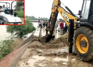 Rajasthan Flood: सरकारी गाड़ी फंसी तो एसडीएम ने ट्रैक्टर पर किया निरीक्षण Rajasthan Flood