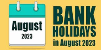 Bank Holidays August 2023