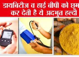 Diabetes Control Tips: डायबिटीज व हाई बीपी को छूमंतर कर देती है ये अदभुत हल्दी Diabetes Control Tips