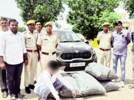 चोरीशुदा कार में पोस्त की तस्करी करते गिरफ्तार Goluwala News