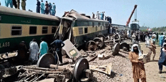 Pakistan Train Accident