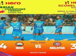 India Wins Asian Champions Trophy Hockey