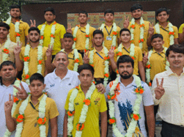 जिला स्तरीय कुश्ती में प्रताप स्कूल के खिलाड़ियों ने जीते 22 पदक Kharkhoda News