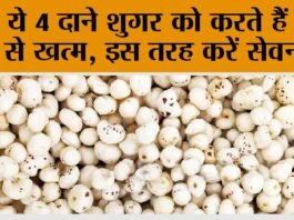 Diabetes Treatment with Makhana