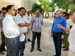 भोजन व्यवस्था और चिकित्सा सुविधा की ली जानकारी Hanumangarh News