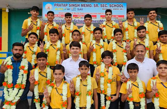 राज्य स्तरीय प्रतियोगिता में प्रताप स्कूल ने जीते 11 पदक Kharkhoda News