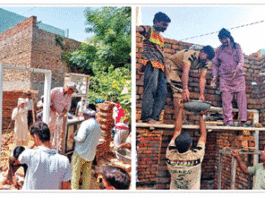 टोहाना की साध-संगत ने 9 घंटे में तैयार किया जरूरतमंद का मकान Welfare Works