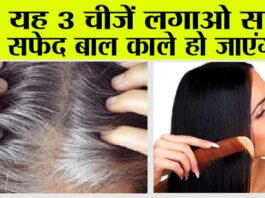 White Hair To Black Hair Naturally