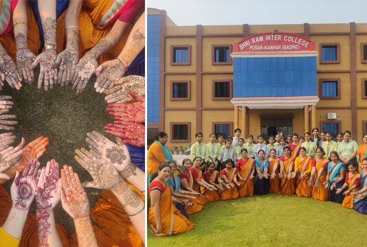 मेहंदी प्रतियोगिता में छात्राओं ने हाथों पर उकेरे सुंदर डिजाइन, तनवी और जिया ने मारी बाजी Baraut News
