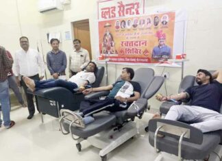 अग्रवाल सम्मेलन द्वारा रक्तदान शिविर का आयोजन Sri Ganganagar News