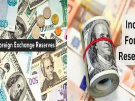 Foreign Exchange Reserves: विदेशी मुद्रा भंडार 3.8 अरब डॉलर घटकर 586.9 अरब डॉलर पर Foreign Exchange Reserves