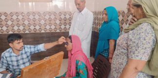 Free Eye Checkup Camp