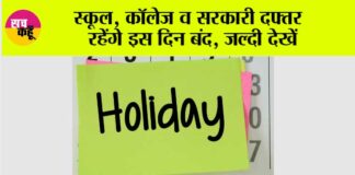 Government Holiday