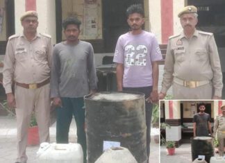 कैराना में अवैध शराब फैक्ट्री का भंडाफोड़, तीन गिरफ्तार Kairana News