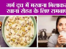 Makhana With Milk