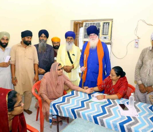 शिविर में 65 रोगियों की जांच कर दवाइयां वितरित Hanumangarh News