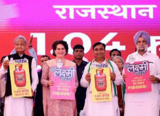 Rajasthan Election 2023: ”महिलाओं को 500 रुपए में सिलेंडर व हर साल 10 हजार मिलेंगे” Jaipur News