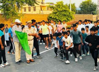 Sadbhavana race: सद्भावना दौड़ में राजपाल और आरती प्रथम Hanumangarh News