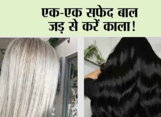 White Hair Gone in 2 Steps