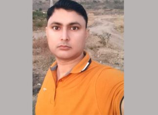 अज्ञात वाहन की चपेट में आकर बाइक सवार फौजी गंभीर रूप से घायल Bulandshahr News