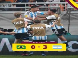 अंडर- 17 फीफा विश्व कप क्वार्टर फाइनल में अर्जेंटीना ने ब्राजील को हराया FIFA U-17 World Cup